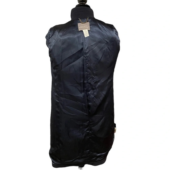 J Crew Metro Double Cloth Thinsulate Coat Navy 6 - Picture 9 of 11